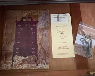 C6 - $750. Craftique Dresser. Measures 67.5" wide x 20.25" deep x 34" tall. 