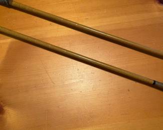 C85 - $30. Spalding Hickory Shaft Robert T. Jones #7 & #8 Irons. 