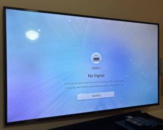 C109 - $125. 2017 Samsung UN58MU6100FXZA. 58-inch 4K Ultra HD smart LED TV featuring a 3840 x 2160 resolution, HDR support, and built-in Wi-Fi