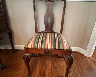 C13 - includes 5 Dining Chairs. Measures 19.5" wide x 16.25" deep x 37.5" tall. 