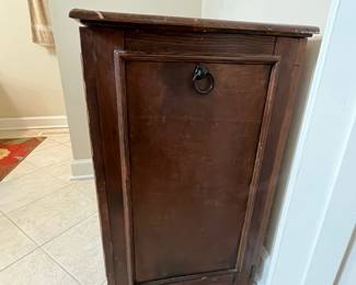 C99 - $50. Laundry Hamper. Measures 29" wide x 17" deep x 28.5" tall. 