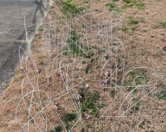 C159 - $10. Small Decorative Garden Fence Pieces