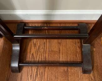 C94 - $25. Wooden Butler. Measures 17" wide x 46" tall. 