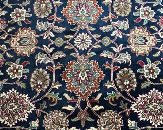 C126 - $450. Beautiful Large Area Rug. Measures 108" x 138.5". 