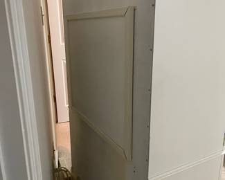 C123 - $125. Measures 42" wide x 20" deep x 64" tall. 