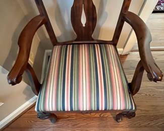 C13 - includes 1 Armed Dining Chair. Measures 24.5" wide x 20" deep x 38" tall. 