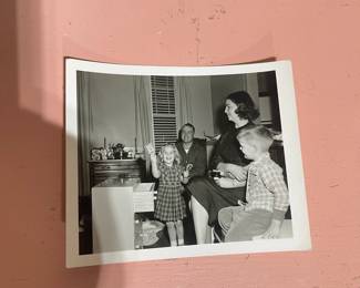 C116 - $40. Homemade Pink Dresser. Measures 19" wide x 12" deep x 25" tall. 3 drawers all open easily. 