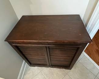 C99 - $50. Laundry Hamper. Measures 29" wide x 17" deep x 28.5" tall. 