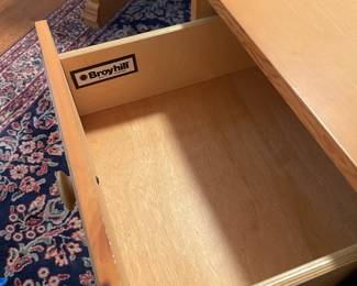 C39 - $250. Broyhill - Pine Office Furniture. Moves in 6 pieces. It is on the 2nd story so please have help to move! Can be configured a lot of ways! Individual piece on the right is 32" wide x 21" deep x 79" tall. Desk piece is 60" long + the attached piece making it 80" as set up. 32" deep x 30" tall. Very Sturdy!