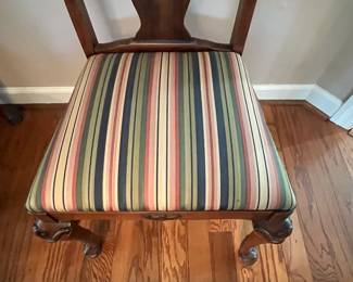 C13 - includes 5 Dining Chairs. Measures 19.5" wide x 16.25" deep x 37.5" tall. 