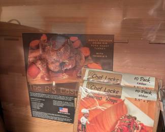 The Big Easy Grilling Planks, Chef Locke Gourmet Wraps