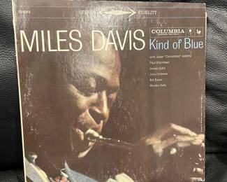1959 Kind of Blue Vinyl Record by Miles Davis