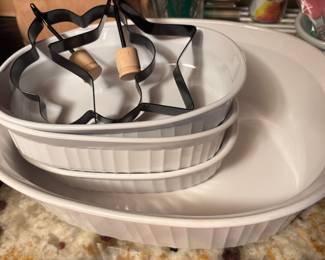  White Oval Casserole Dishes
