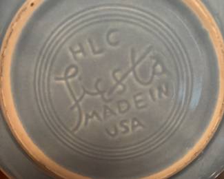 Set of 4 Homer Laughlin Fiesta "Periwinkle Blue" Soup Bowls