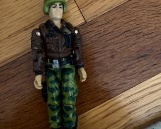 Vintage GI Joe figure one of several