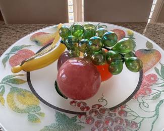 Glass fruit