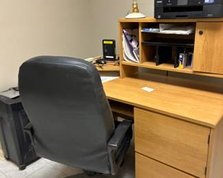 Office desk and chair