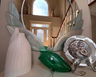 Accessories! MCM large round mirror