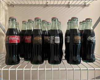 Vintage Coca Cola bottles