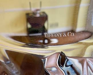 17 Tiffany & Co. Crystal Salad Size Plates