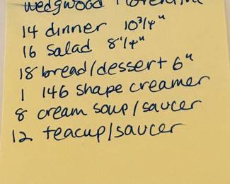 Wedgwood Florentine Black China Collection