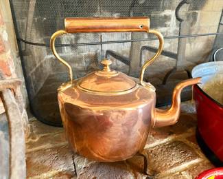 Antique George III Copper Kettle