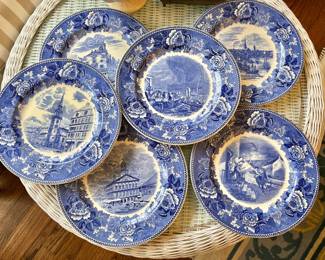 Wedgewood Boston Plates