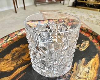 Tiffany & Co. "Rock Cut" Crystal Ice Bucket or Wine Cooler