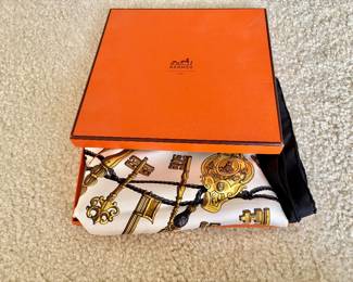 Hermes Scarf in Original Box 
