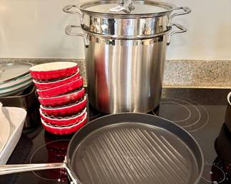All-Clad Pasta Pot and Griddle