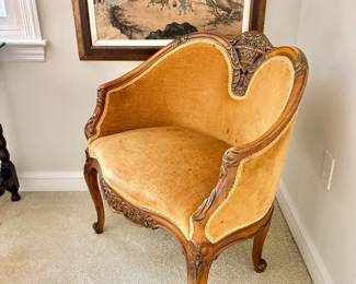 Antique Salon Chair