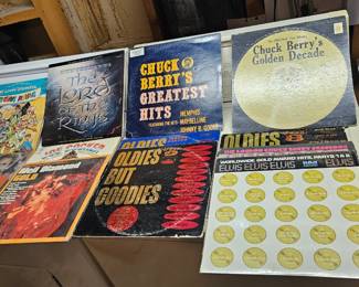 Vintage LP/Record Collection - range from Chuck Berry, Beatles, Elvis