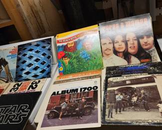 Vintage LP/Record Collection - range from The Beach Boys to Star Wars to the Massiah