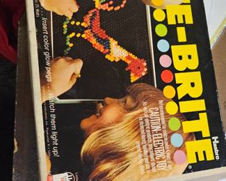 1973 Hasbro Lite-Brite in it's original box collectable Ebay $40-$125