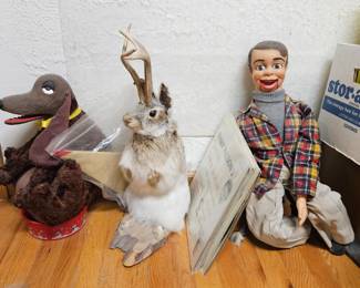 Puppets & Jackalope  - Danny O'Day Ventriloquist Dummy Ebay $300