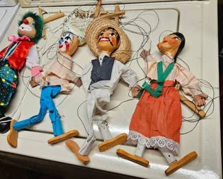 Marionette Puppets from Mexico Ebay $40-$80