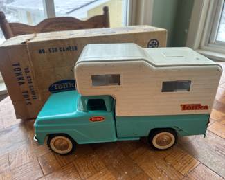 Vintage Tonka Camper with Original Box