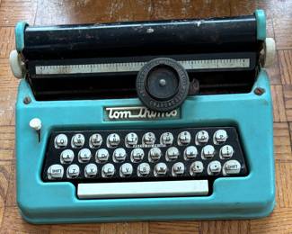 Vintage Tom Thumb Toy Typewriter 