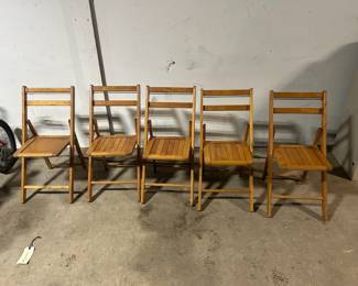 vintage wooden chairs