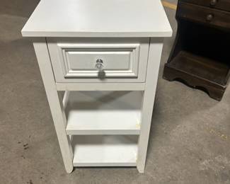 White nightstand