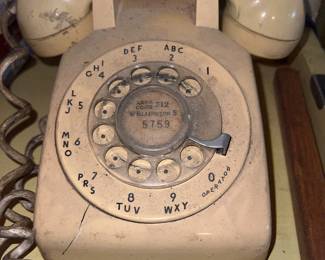 Vintage Bell system Western Electric Model 500 rotary telephone