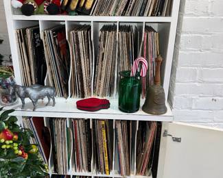 Vintage vinyl records