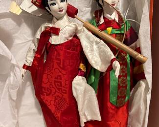 Traditional Korean dolls