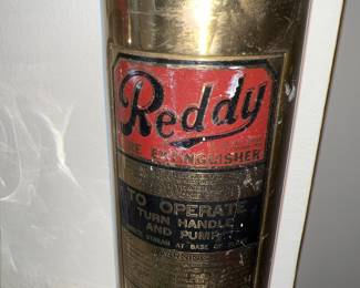 Vintage Reddy fire extinguisher