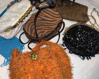 Collection of vintage purses