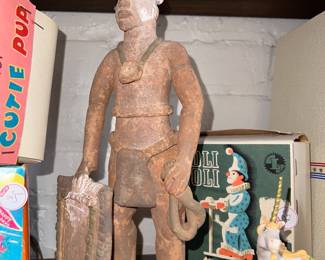 Terracotta warrior sculpture