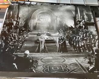Press photo, Camelot with Richard Harris and Vanessa Redgrave