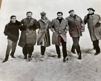 Production photo from the 1964 heist film Topkapi