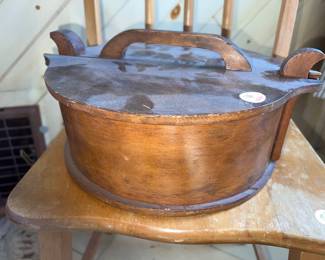 Vintage Scandinavian bentwood box