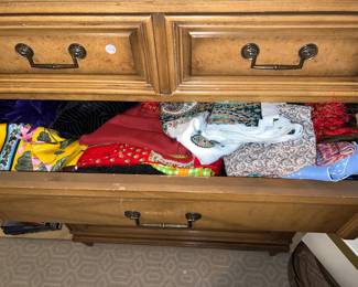 Scarves, wide variety